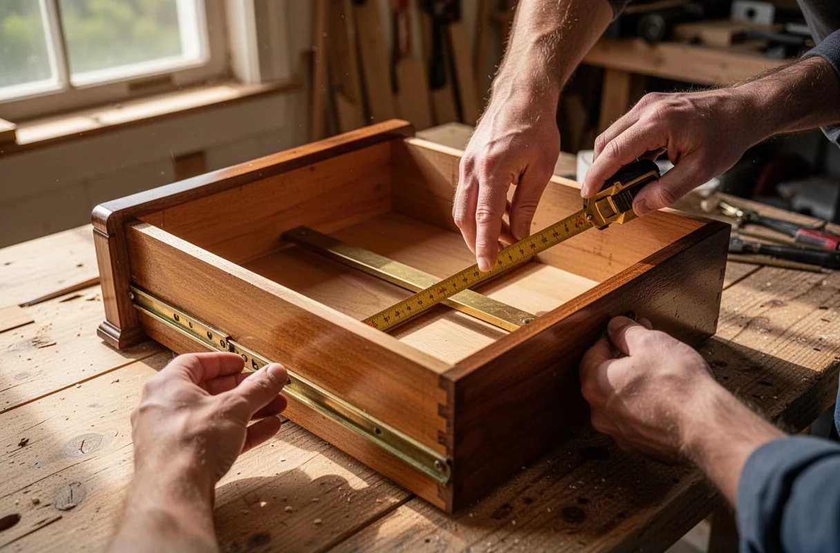 Drawer Runner and Cabinet Hardware Repair