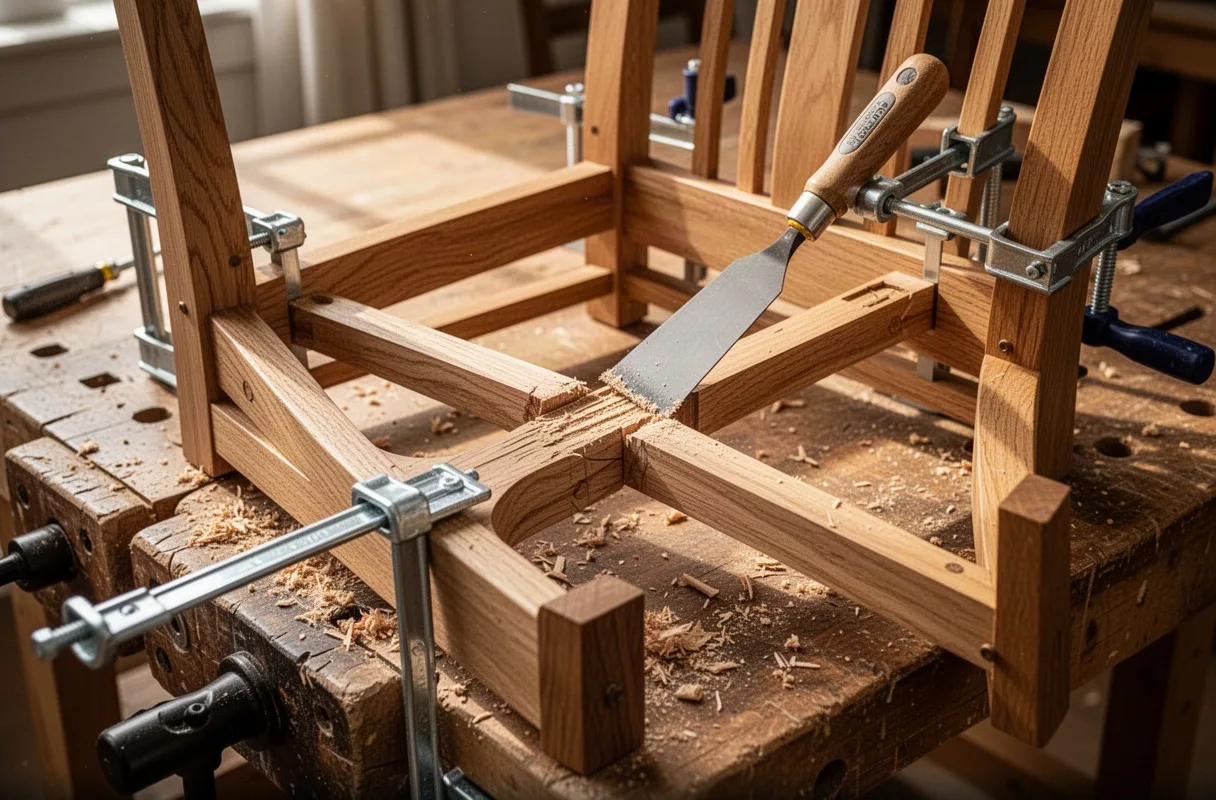 Loose Chair Joint Regluing